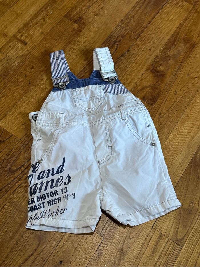 Salopette short