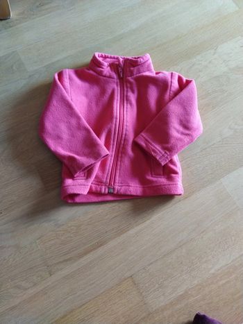 Polaire fille 12 mois