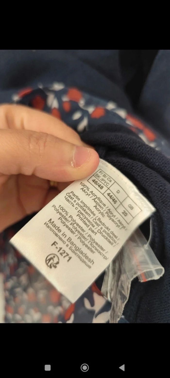 Pull chemise bimatière taille 46/48 Blancheporte - photo numéro 6
