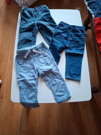 Lot pantalon 18 mois