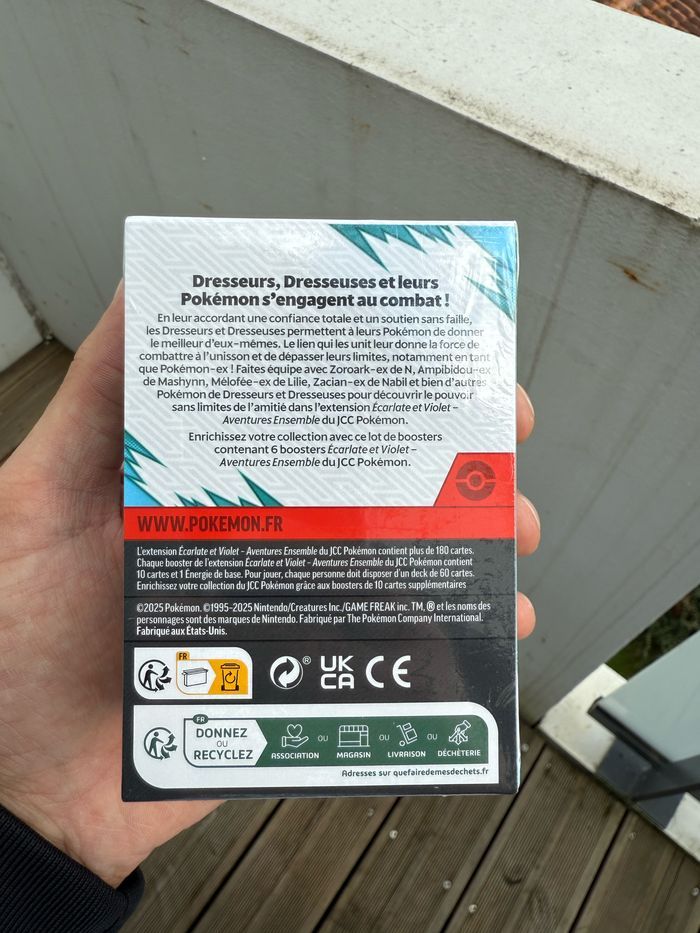 Bundle Pokémon ev9 Aventures Ensemble - photo numéro 4