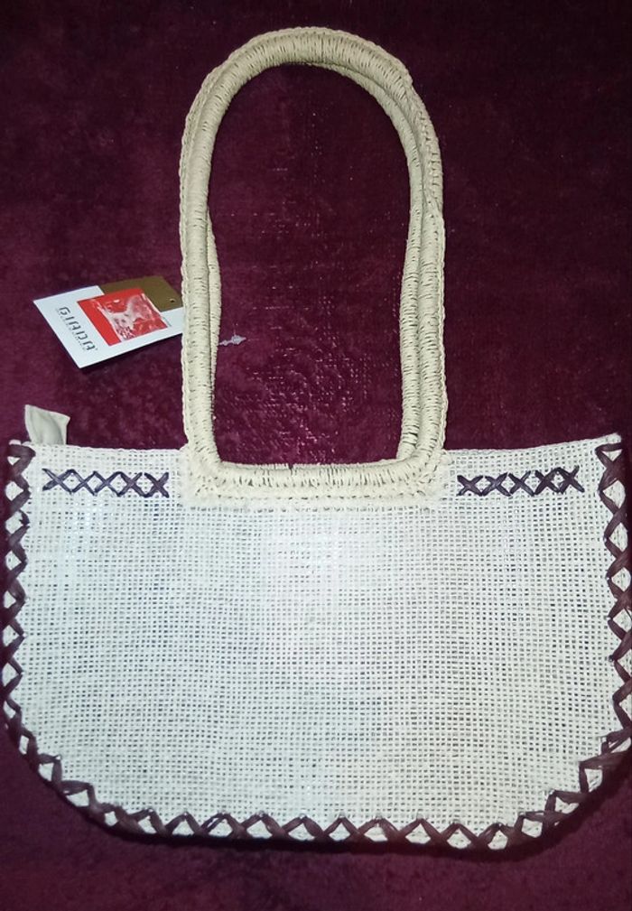 Deux magnifiques sacs avec de beaux coquillages Neufs Giada - photo numéro 8