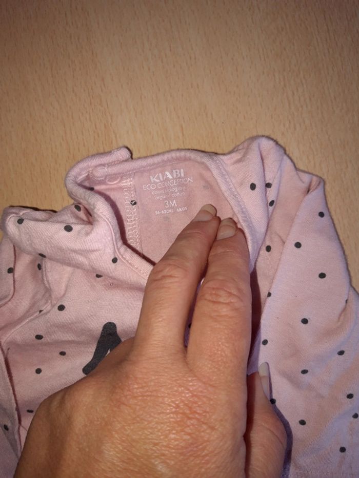 Tee-shirt 3 mois - photo numéro 3