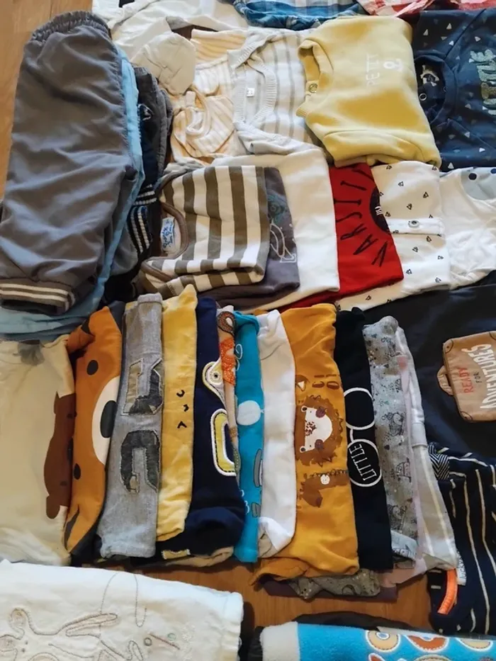 Gros lot vêtements 3 mois garçon +60 articles - photo numéro 5