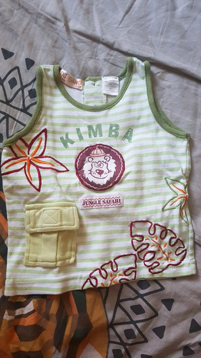 Débardeur mini gang 6 mois 0€50 -50% dès 2 achetés