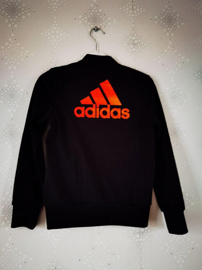 D2574 - veste zippée adidas fille 10 ans - photo numéro 2