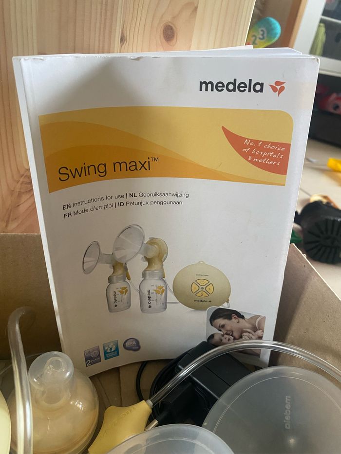Tire lait medela swing max double pompage - photo numéro 3