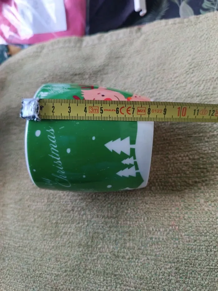Mug de Noël vert Fizzy 8.5 cm. - photo numéro 5