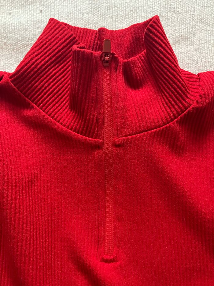 Bel ensemble en velours rouge côtelé-The Jogg concept-Taille S - photo numéro 4