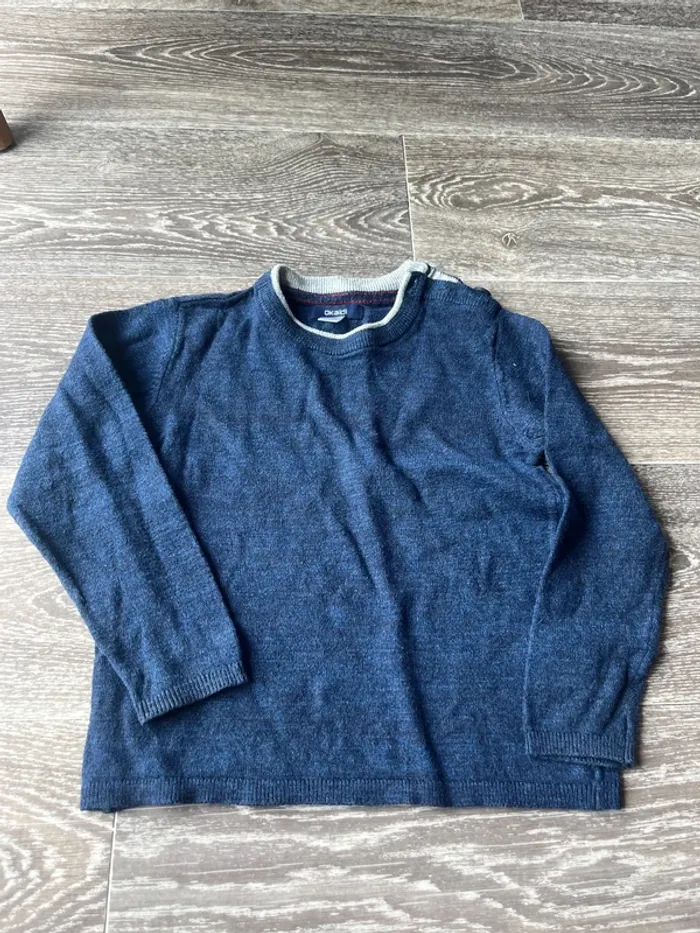 Pull okaidi 4 ans neuf - photo numéro 3