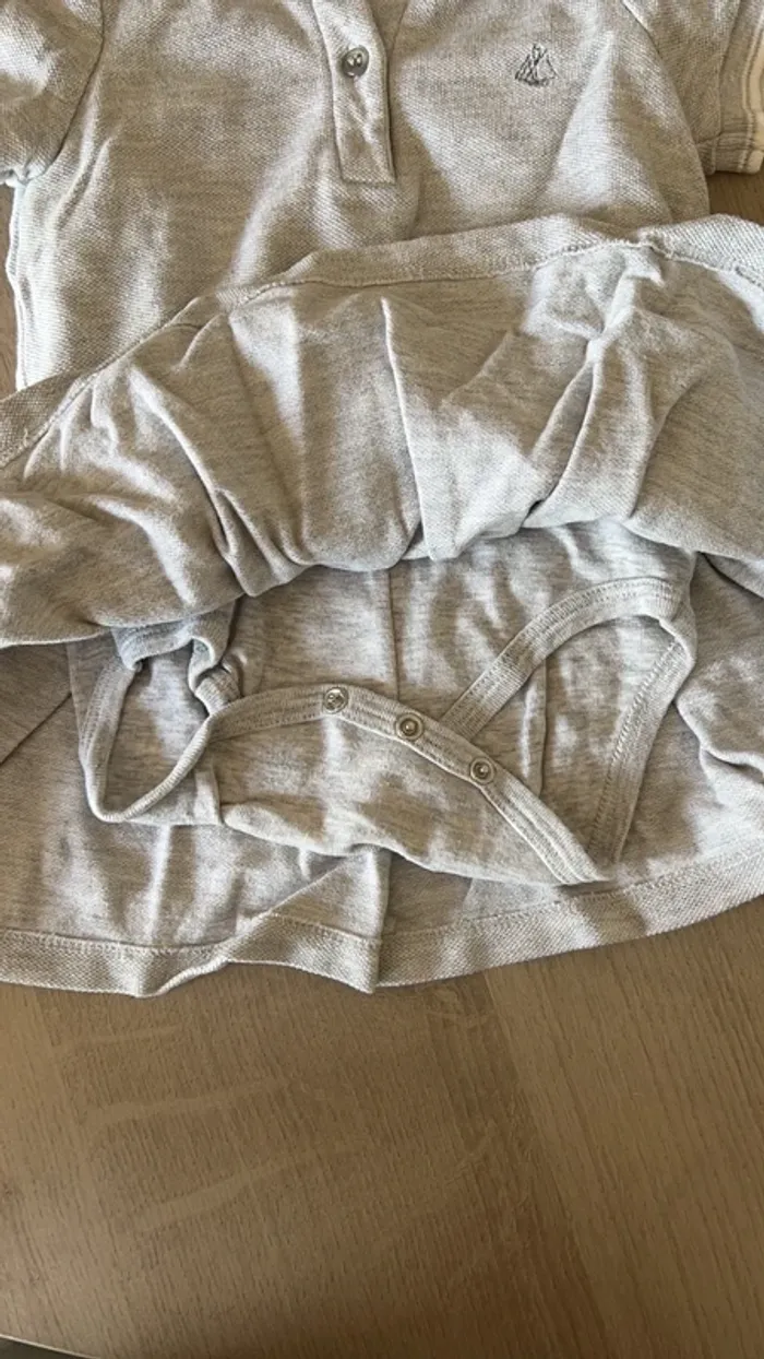 Robe-polo avec body intégré - photo numéro 5