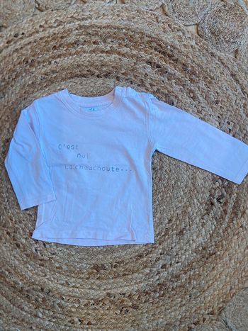 Tee-shirt fille 12 mois