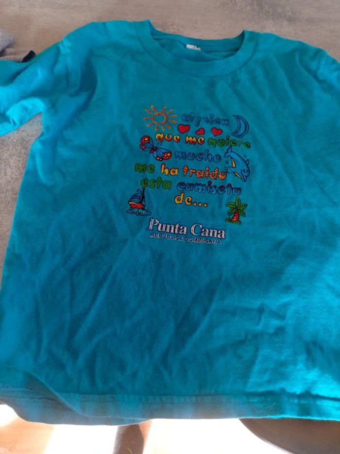 Lot de deux t shirt 8/10 ans - photo numéro 4