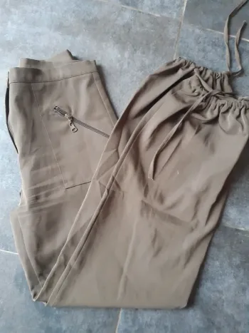Pantalon taille haute