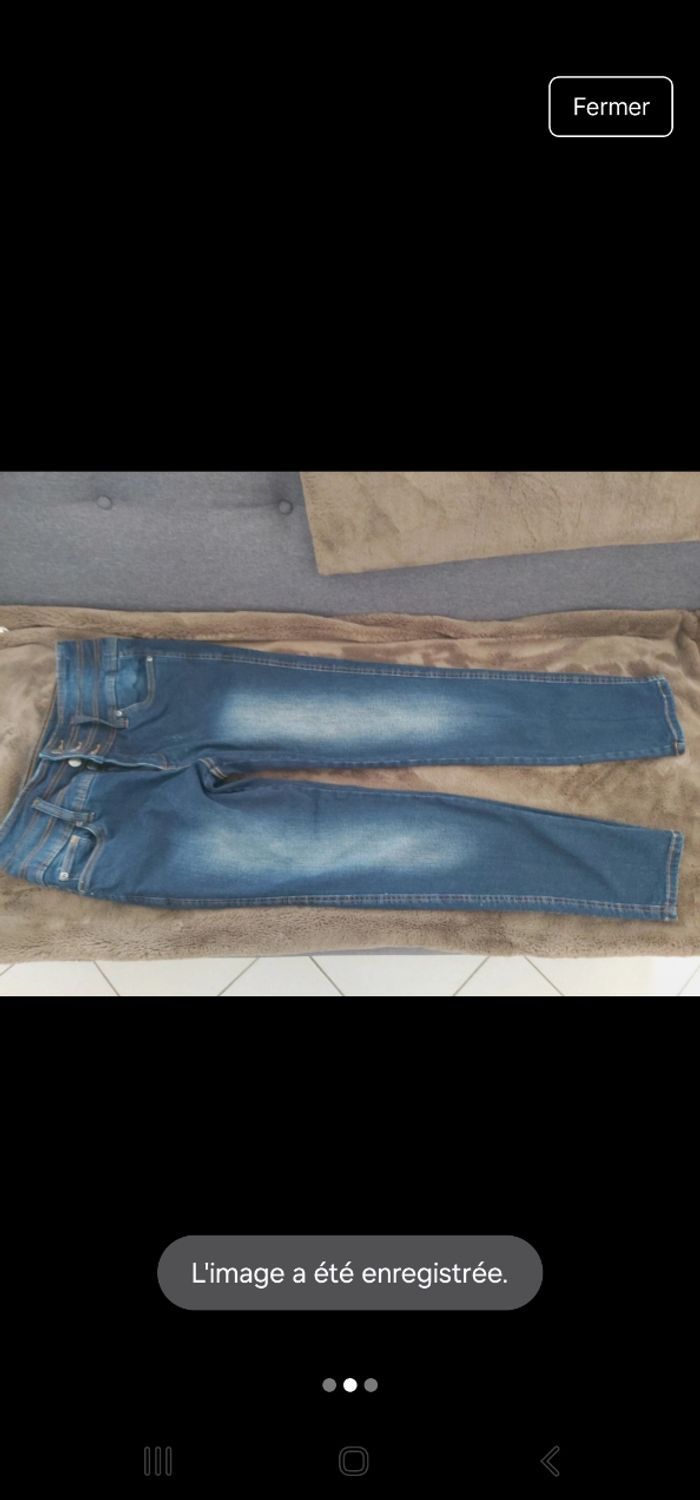Pantalon jeans - photo numéro 1