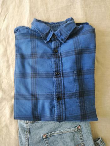 Chemise Uniqlo à carreaux - taille M