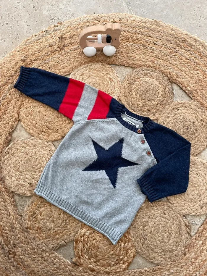Pull manches longues 6 mois