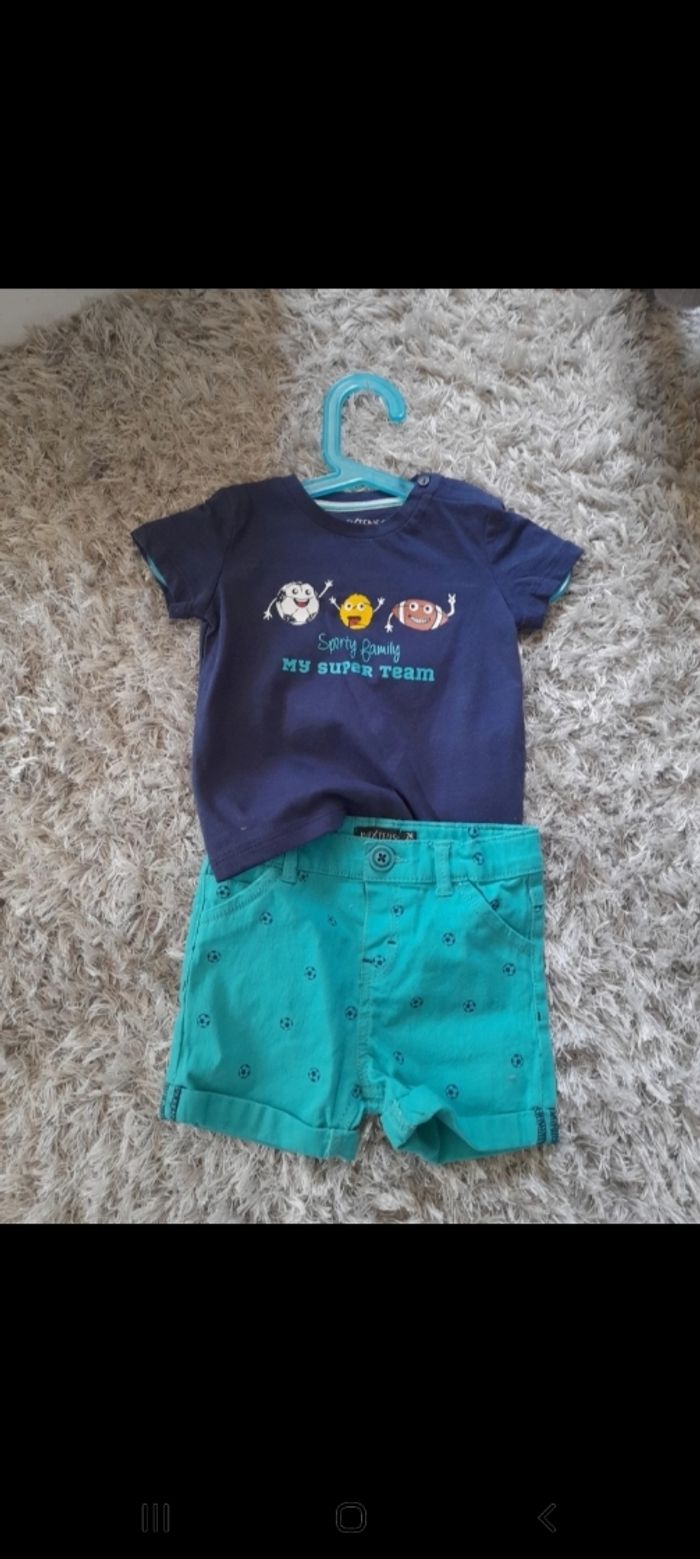 Ensemble short t-shirt