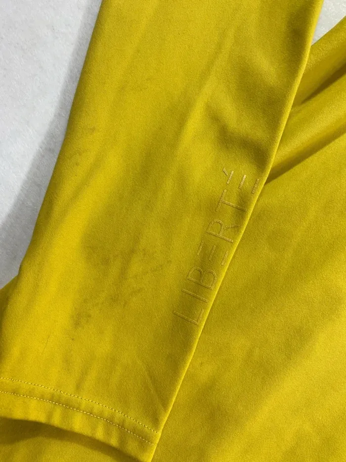 Sous-pull équitation LeMieux liberte taille 42 – jaune moutarde - photo numéro 4