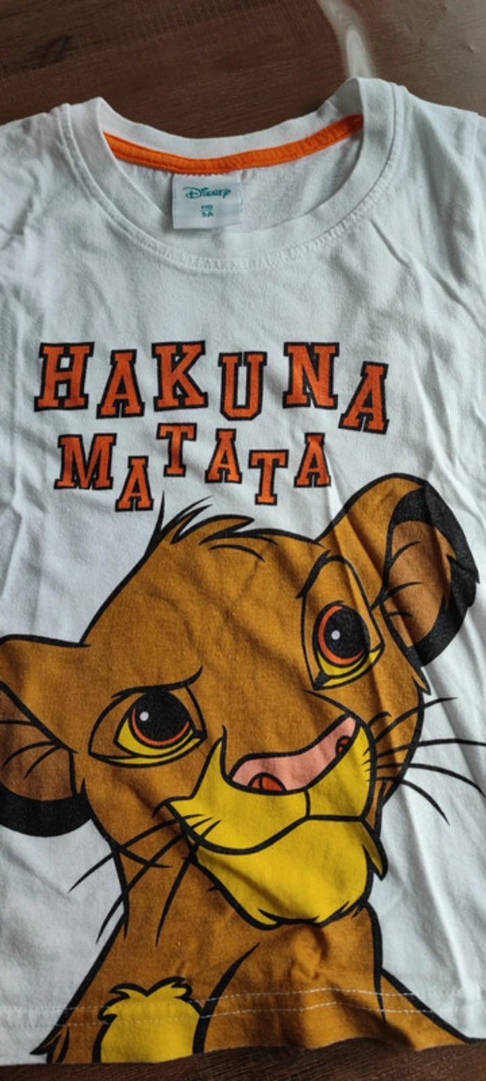 Lot de 2 tee-shirts 5 ans - photo numéro 2