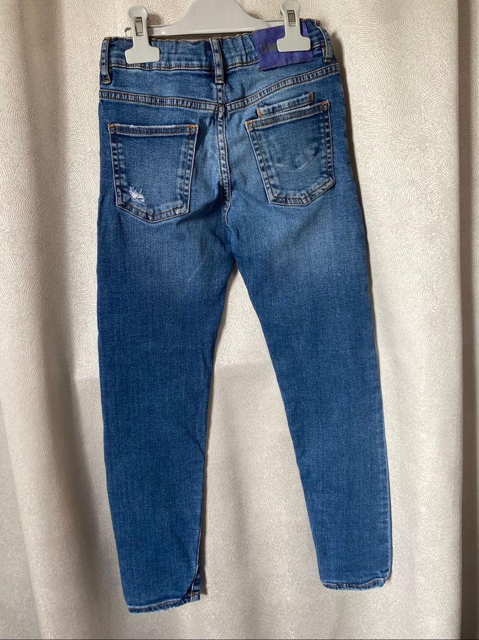 Jeans à trous skinny 9 ans Zara kids - photo numéro 4