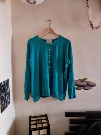 Gilet vert fonce pour femmes