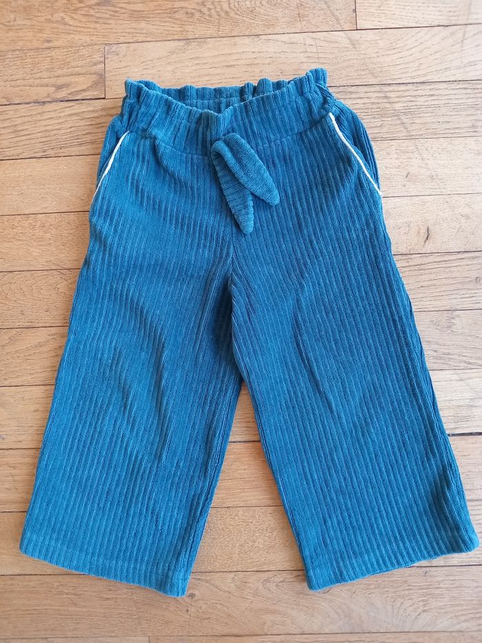 Pantalon fille velours cottelé 24 mois TAO - photo numéro 1