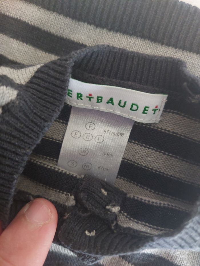 Robe tunique bébé fille taille 6mois - photo numéro 4