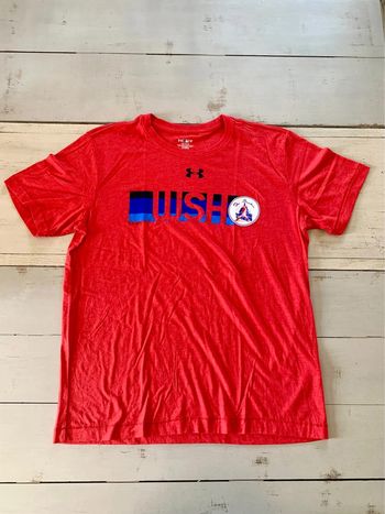 Tee shirt rouge printed Under Armour Heatgear Washington The Senators baseball