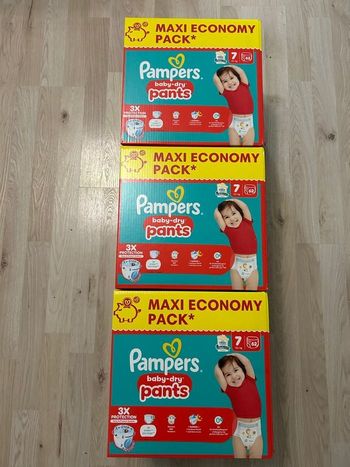 Pampers pants taille 7 