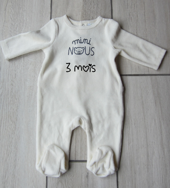 Grenouillere unisexe "Mini Nous"