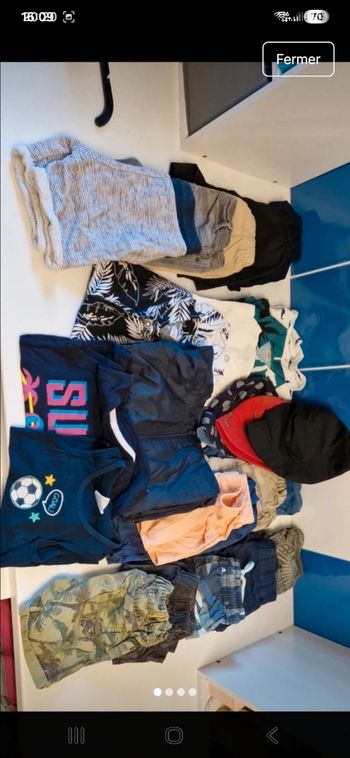 Lot vetement garçon ete 3 ans