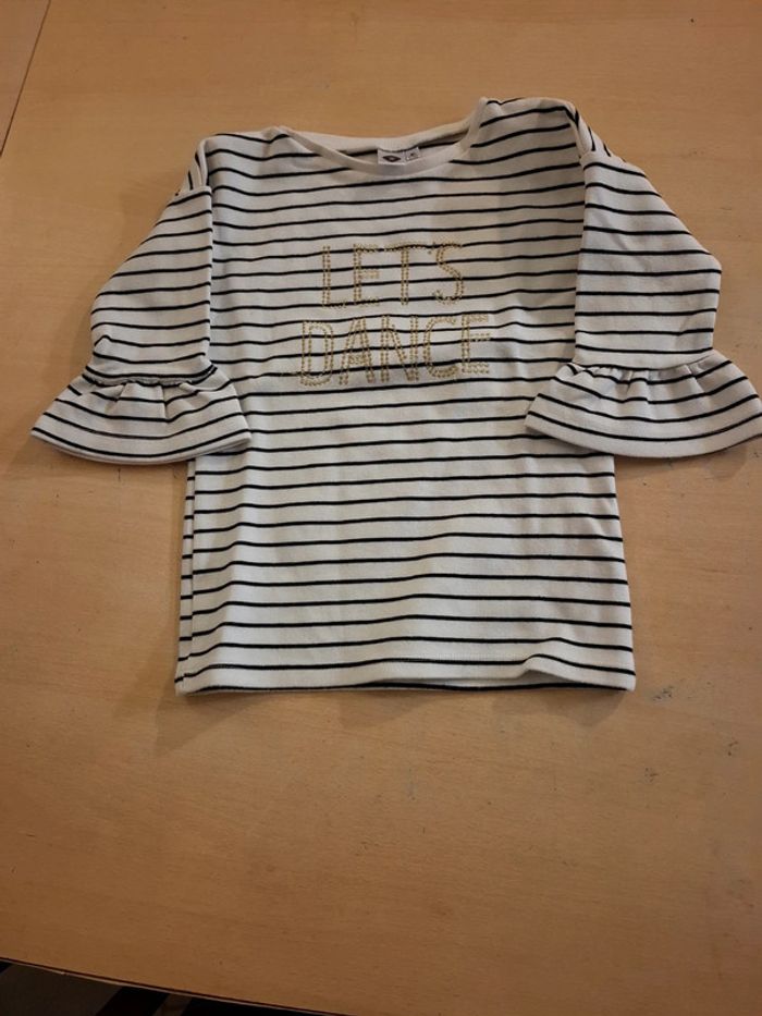T shirt manches 3/4