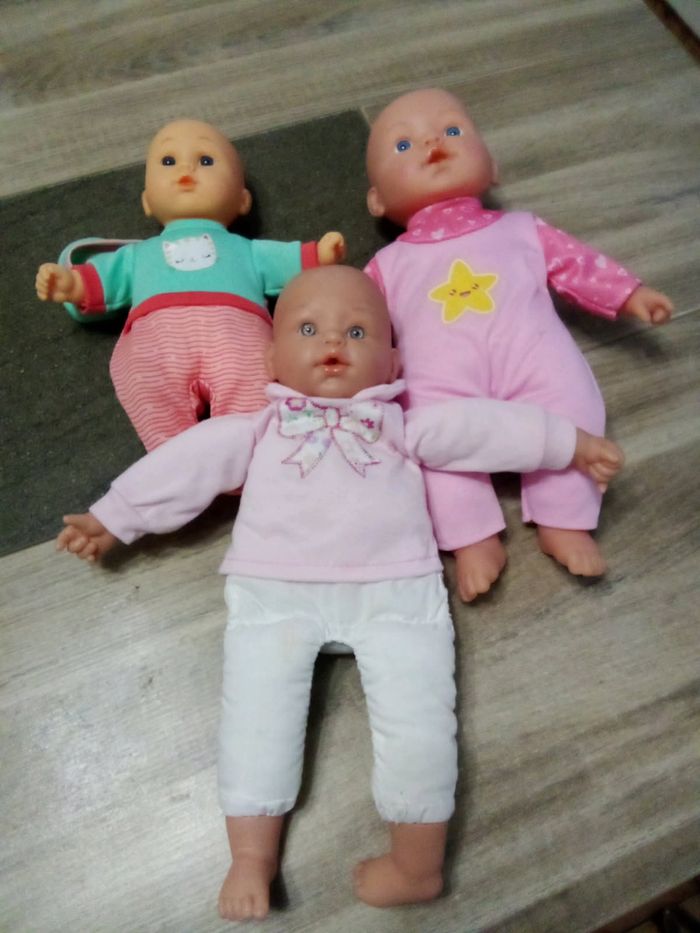 Lot poupée corps mou