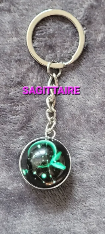 Porte-clés signe astrologique sagittaire