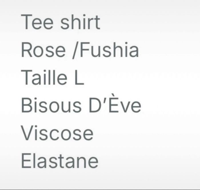 Tee shirt - photo numéro 5