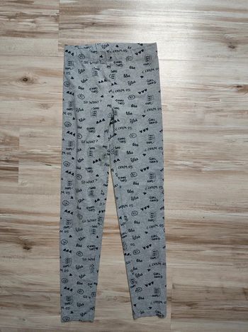 Legging orchestra 10 ans noir et gris