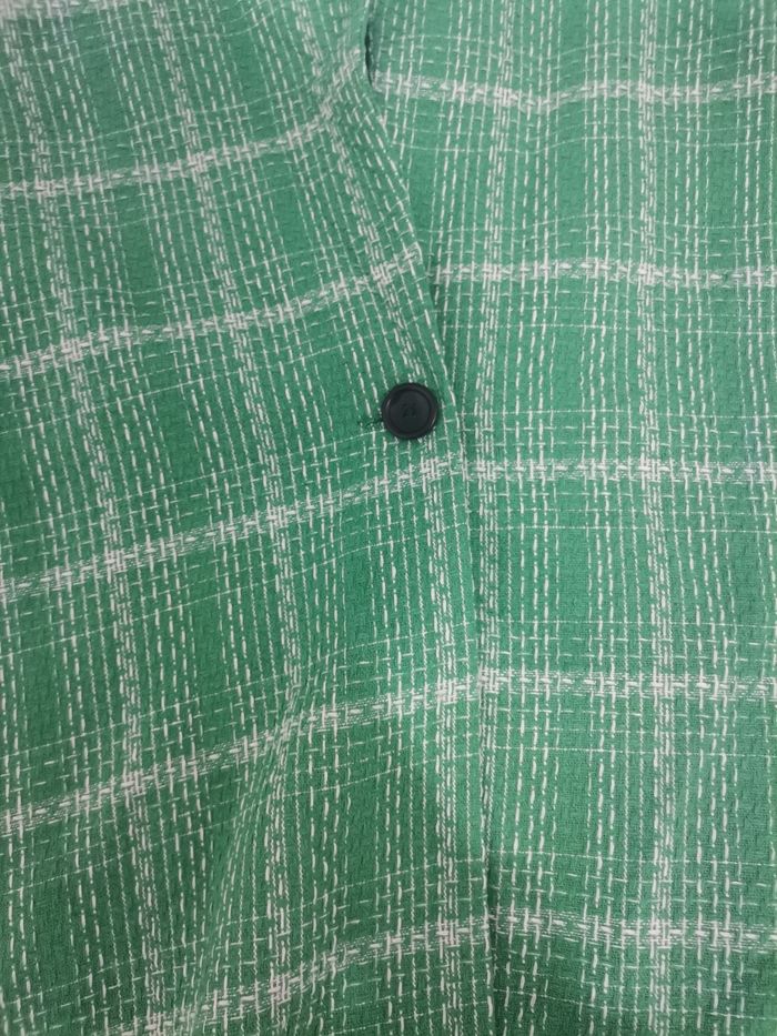 Robe manteau verte élégante taille 46 R&M style chic intemporel - photo numéro 5