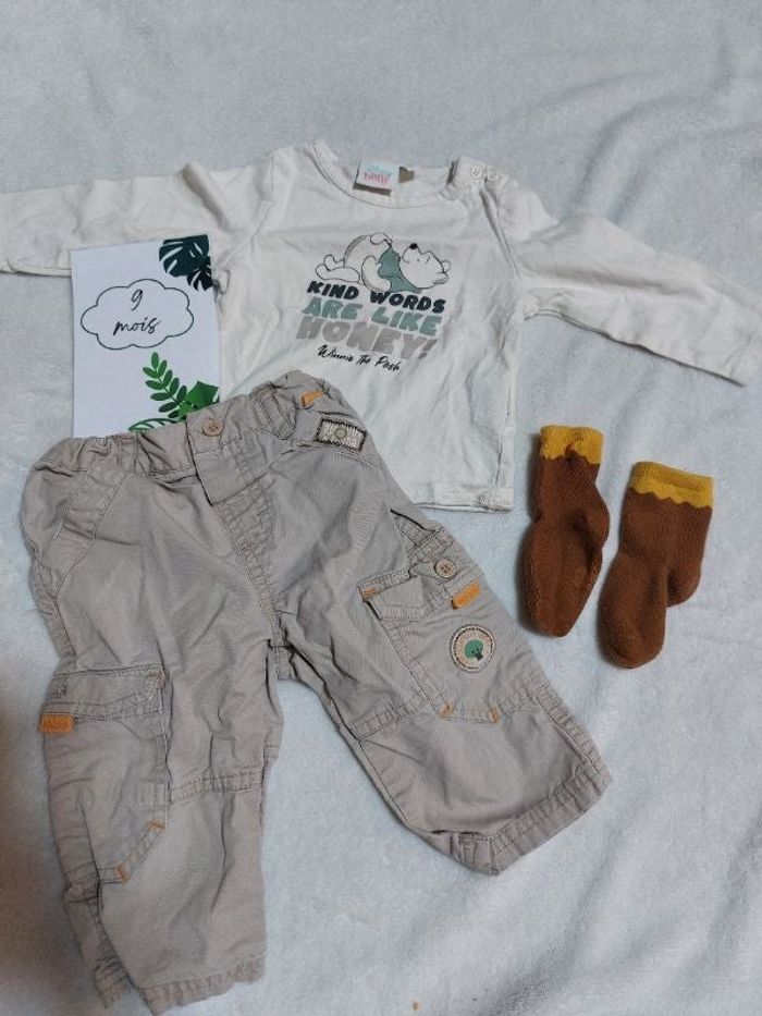 Ensemble pantalon/tee-shirts ml