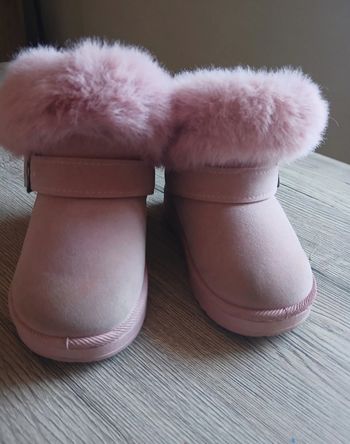 Bottes rose fourré