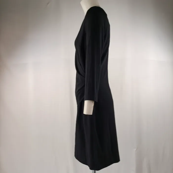 Robe noire chic - Belair - Taille 40 estimé A1221 - photo numéro 3