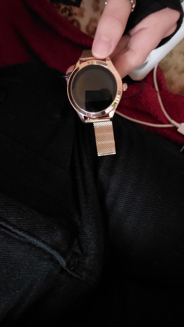 Montre connecté  smart watch papillon - photo numéro 2