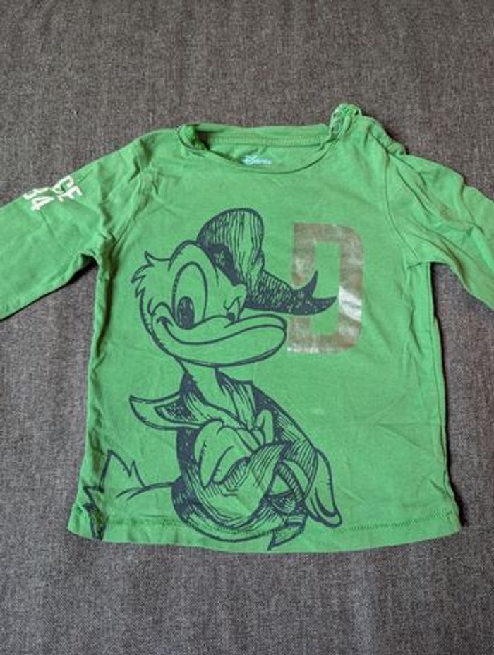 Lot 5 tee shirts manches longues Disney 2 ans - photo numéro 6