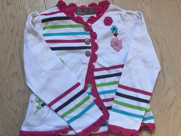 Robe été sans manches + gilet 5 ans Orchestra - photo numéro 4