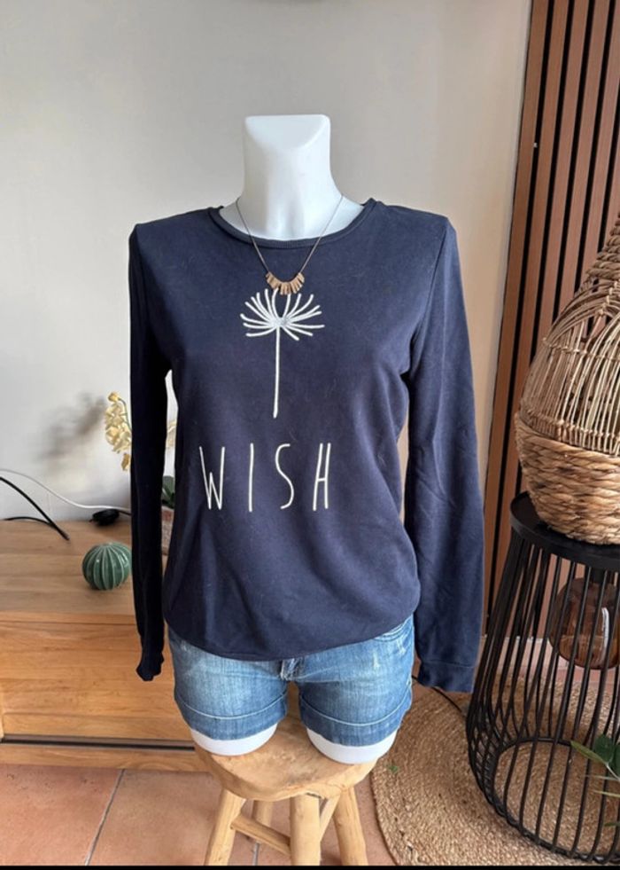 Sweat bleu marine