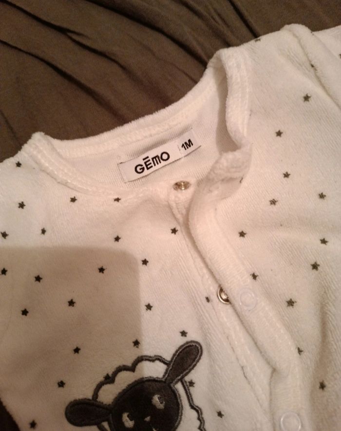 Pyjama 1 mois - photo numéro 2