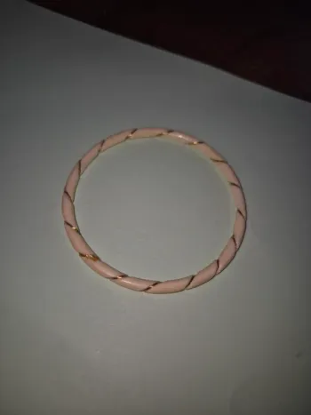 Jonc bracelet en ivoire