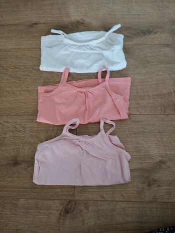 Débardeurs lot de 3