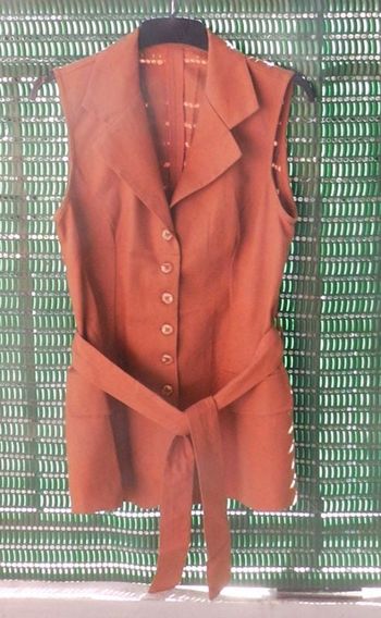 Gilet / Sur-chemise marron