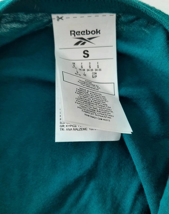 Haut de sport Reebok vert taille S - photo numéro 3